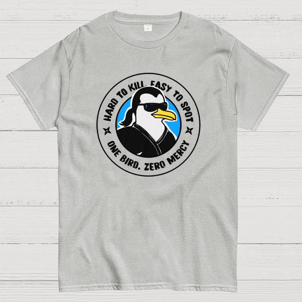 Steven Seagull One Bird Zero Mercy  T-Shirt