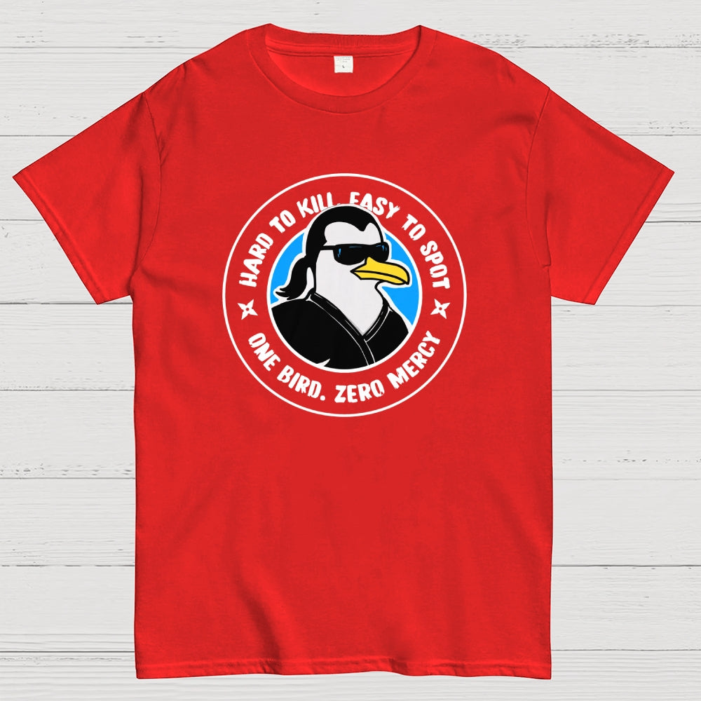 Steven Seagull One Bird Zero Mercy  T-Shirt