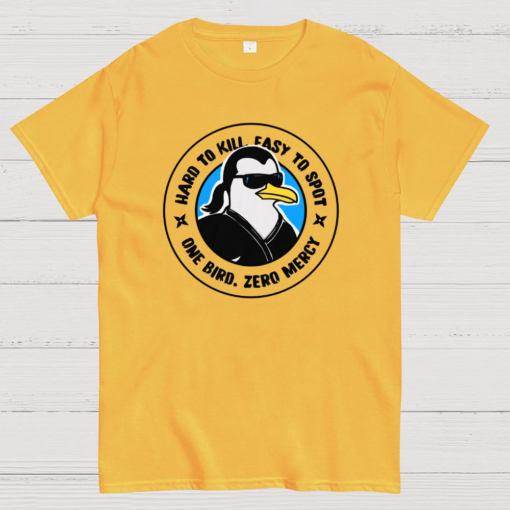 Steven Seagull One Bird Zero Mercy  T-Shirt