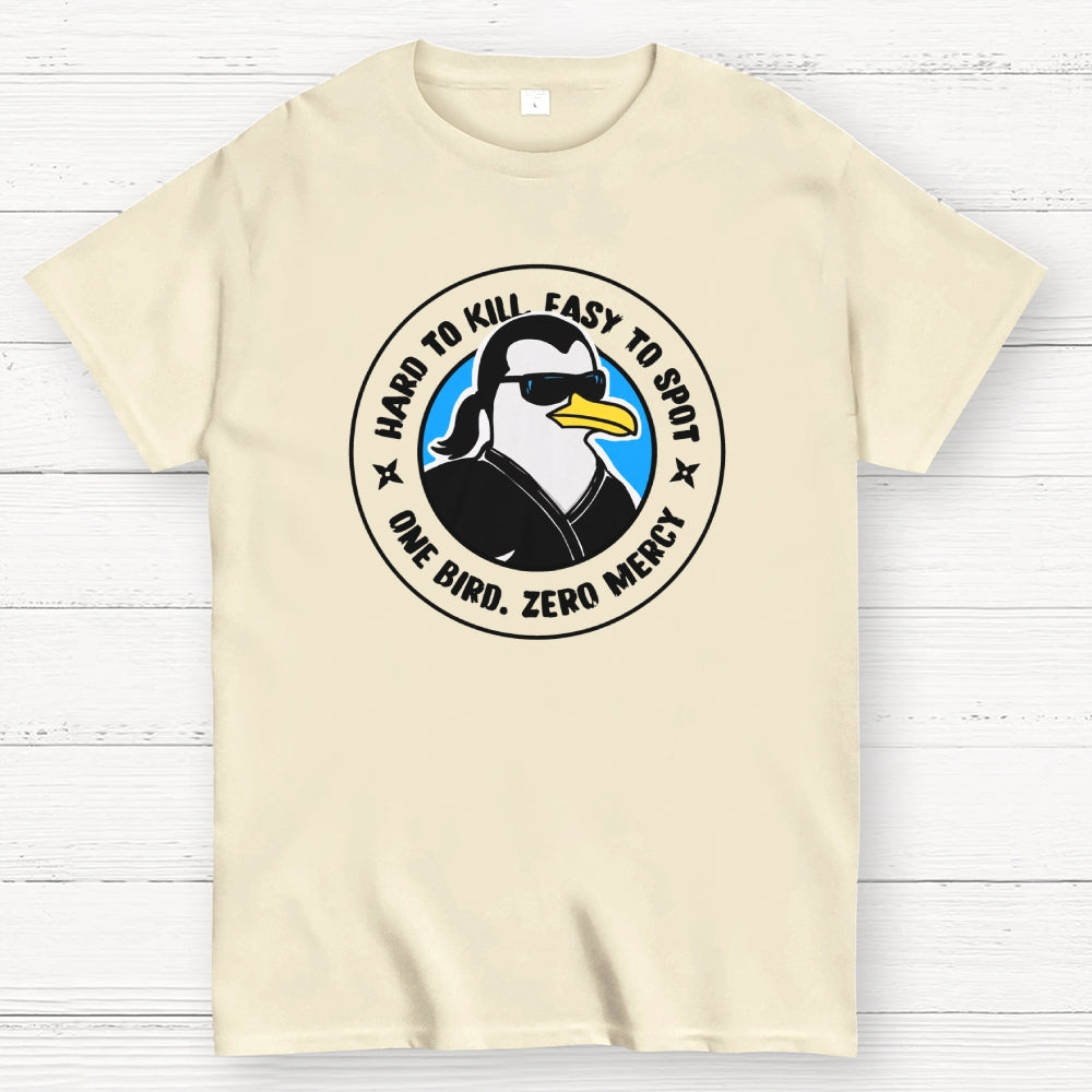 Steven Seagull One Bird Zero Mercy  T-Shirt