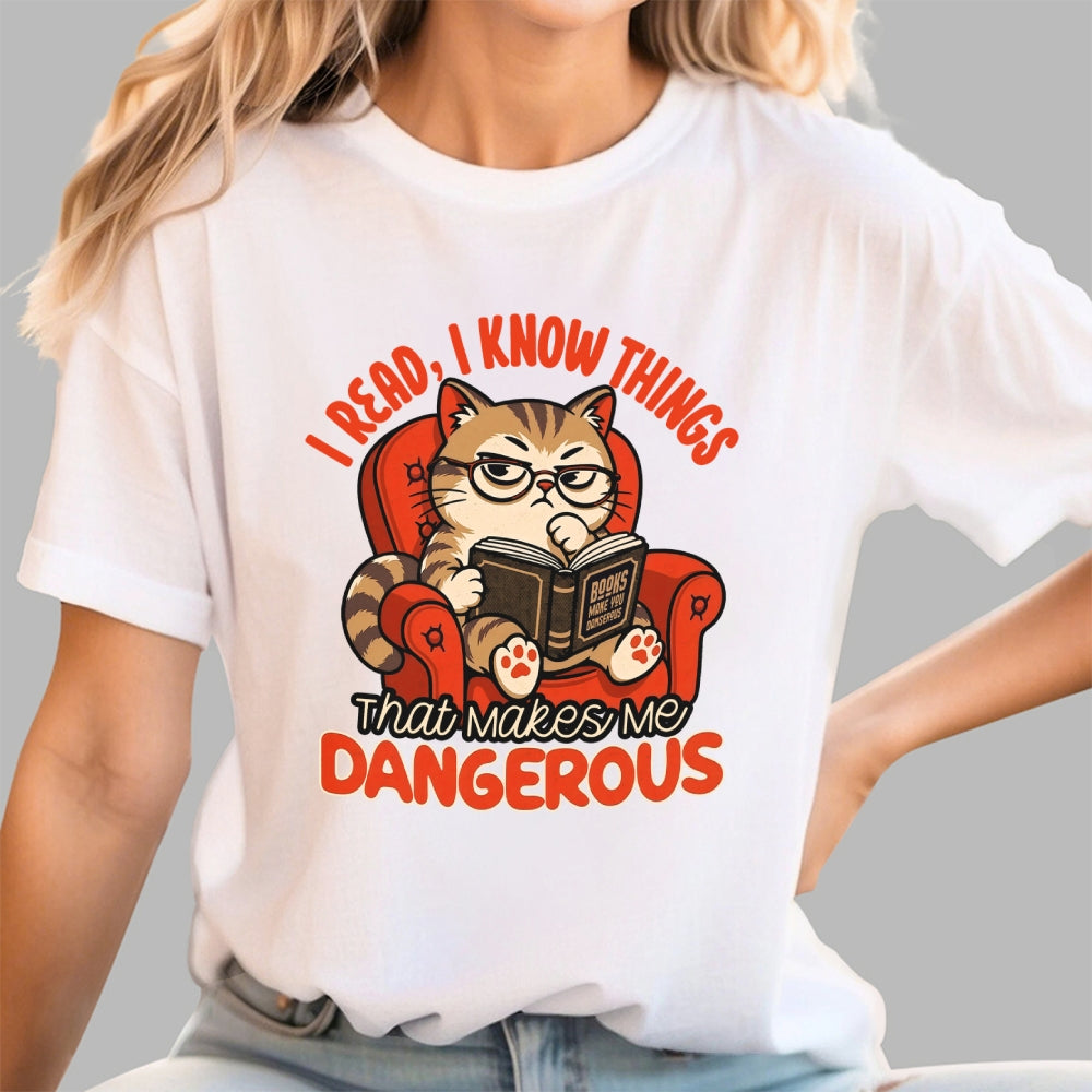 Books Make You Dangerous  T-Shirt