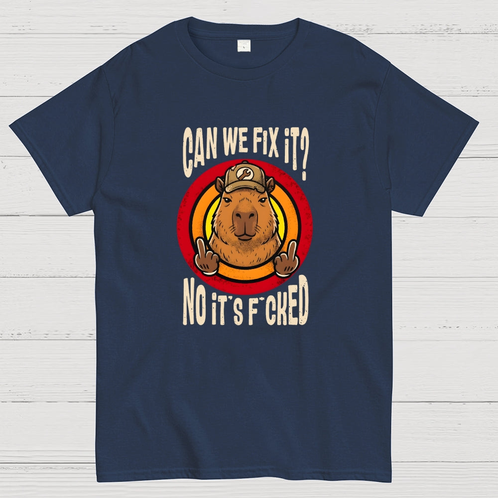No It's Fucked Art Print  T-Shirt