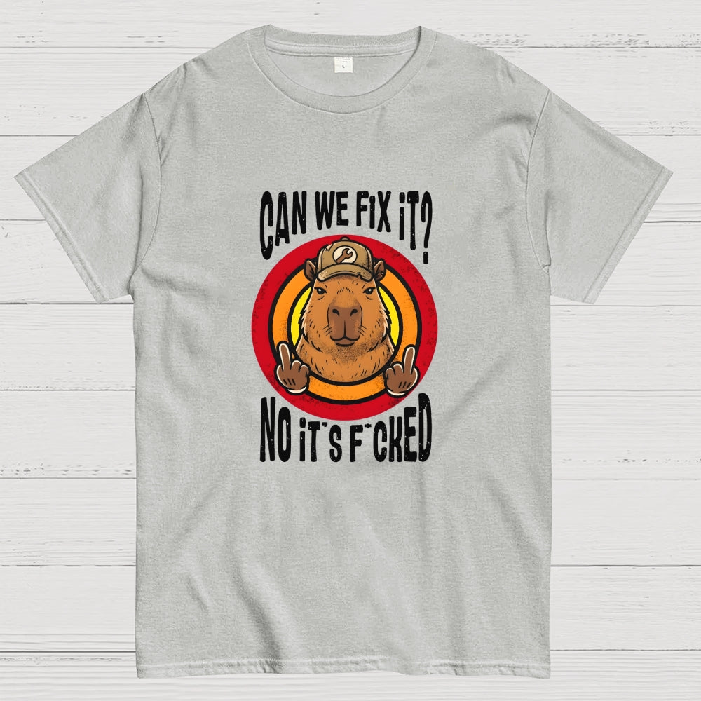 No It's Fucked Art Print  T-Shirt