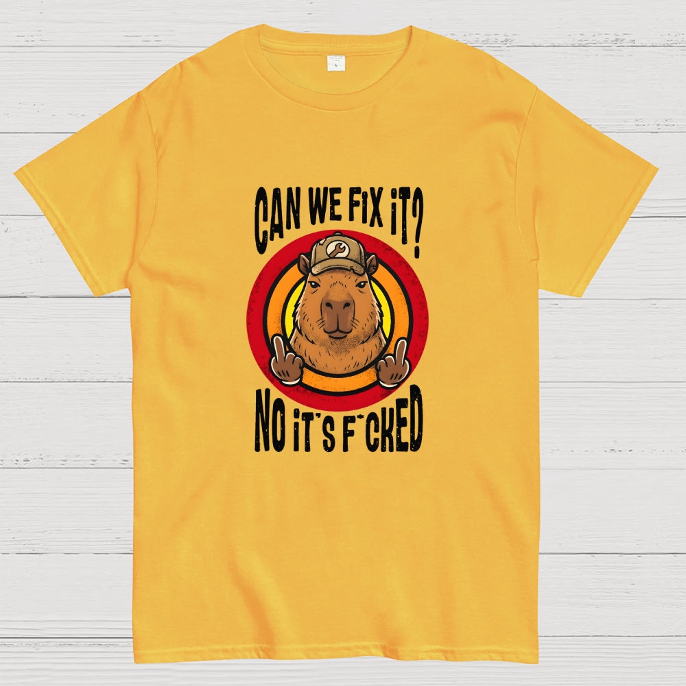 No It's Fucked Art Print  T-Shirt