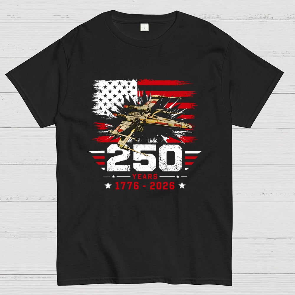 America 250 – Rebel Starfighter  T-Shirt