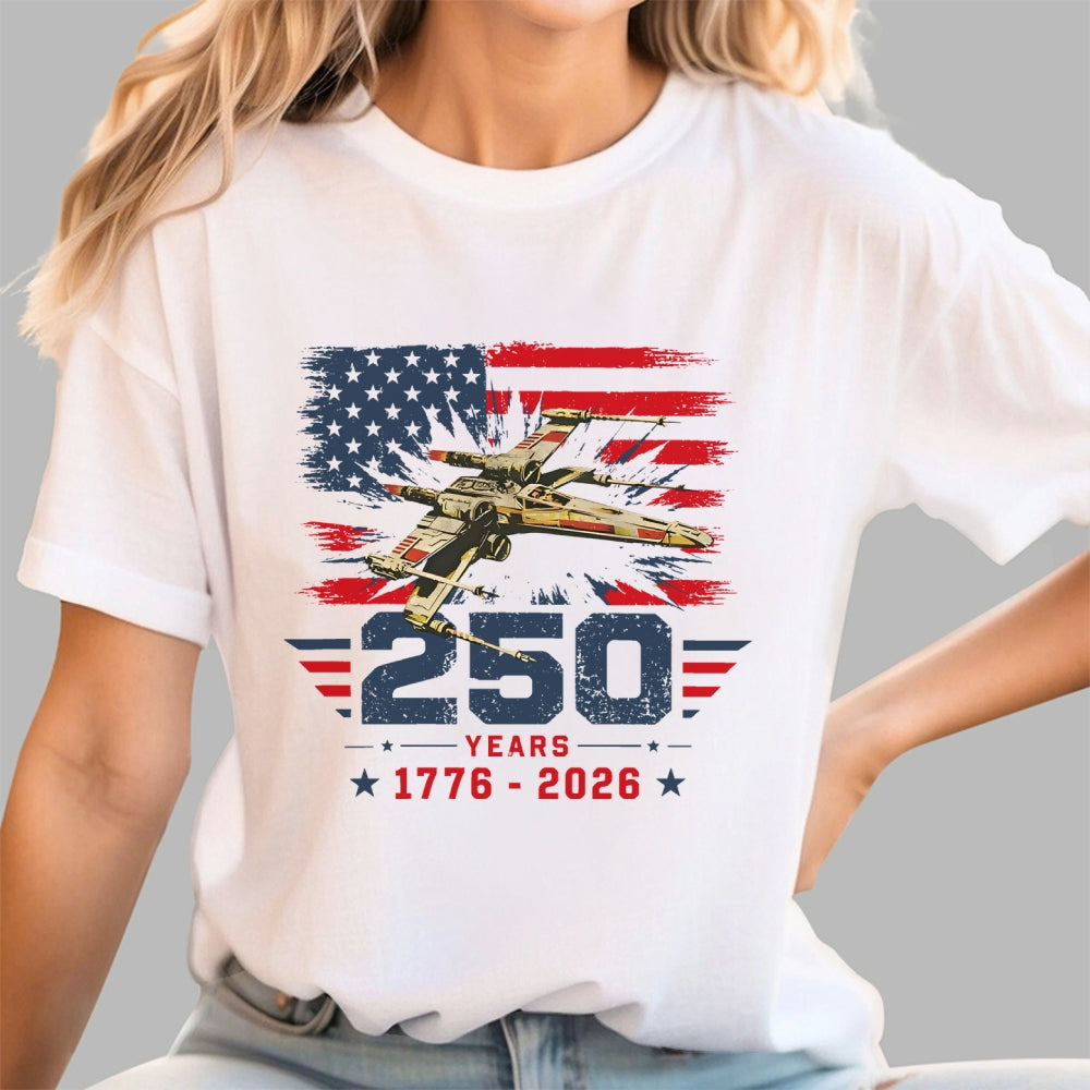 America 250 – Rebel Starfighter  T-Shirt