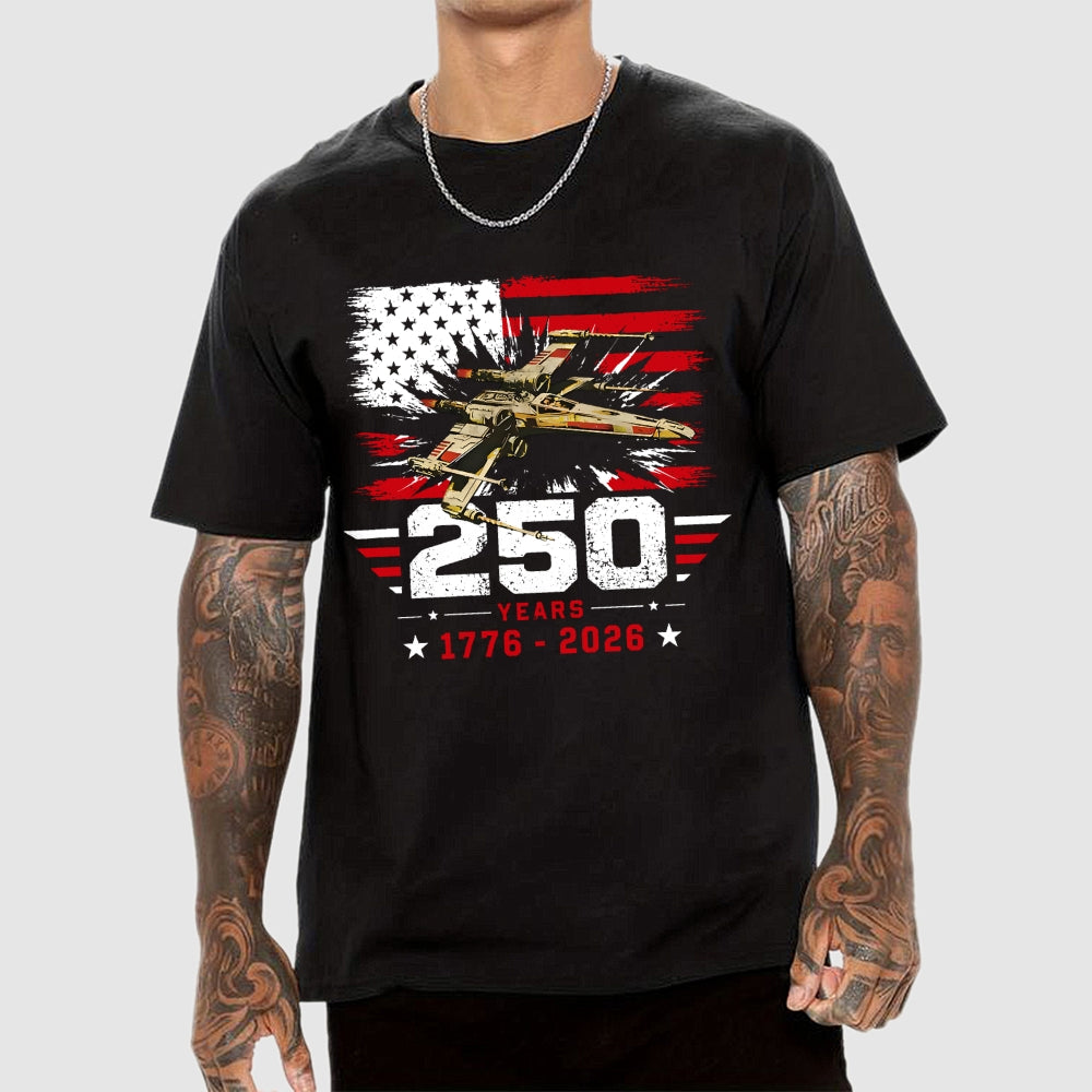 America 250 – Rebel Starfighter  T-Shirt