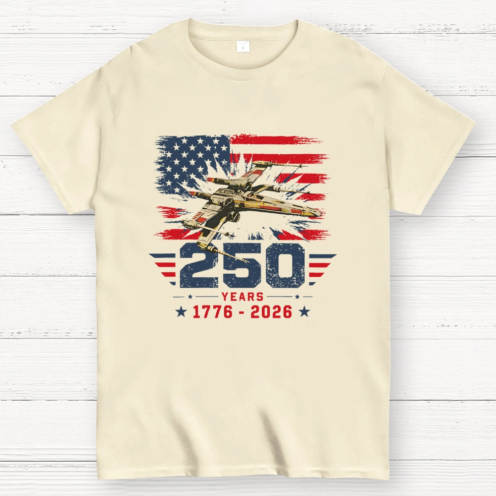 America 250 – Rebel Starfighter  T-Shirt