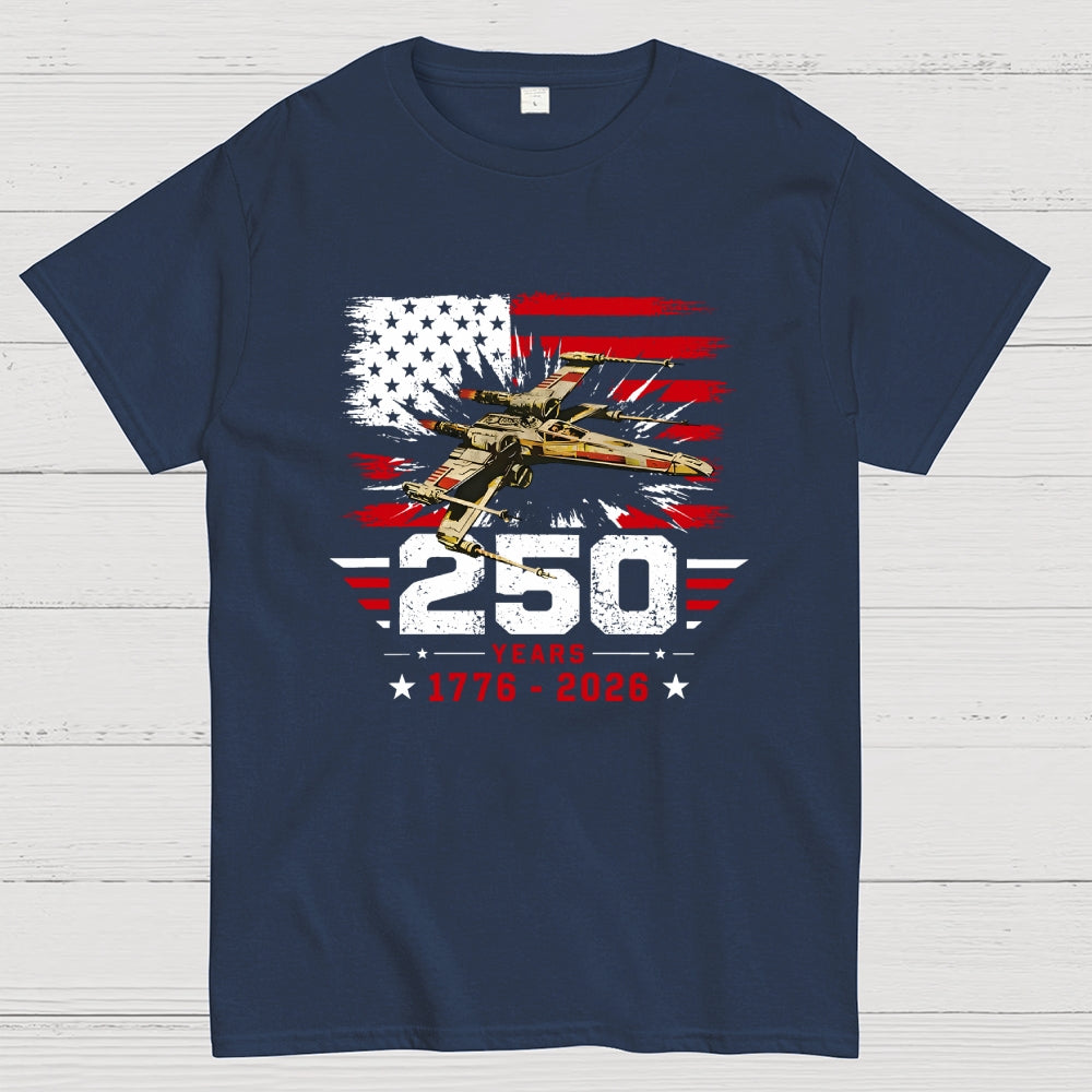 America 250 – Rebel Starfighter  T-Shirt