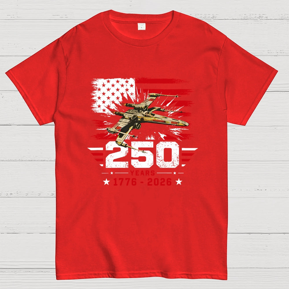 America 250 – Rebel Starfighter  T-Shirt
