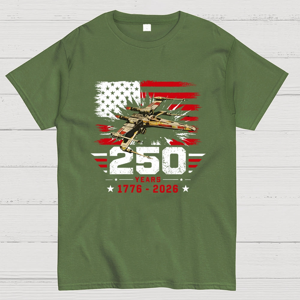 America 250 – Rebel Starfighter  T-Shirt