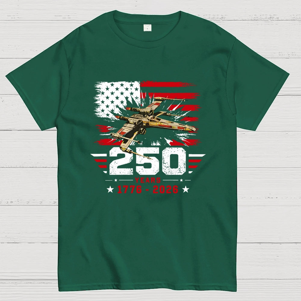 America 250 – Rebel Starfighter  T-Shirt