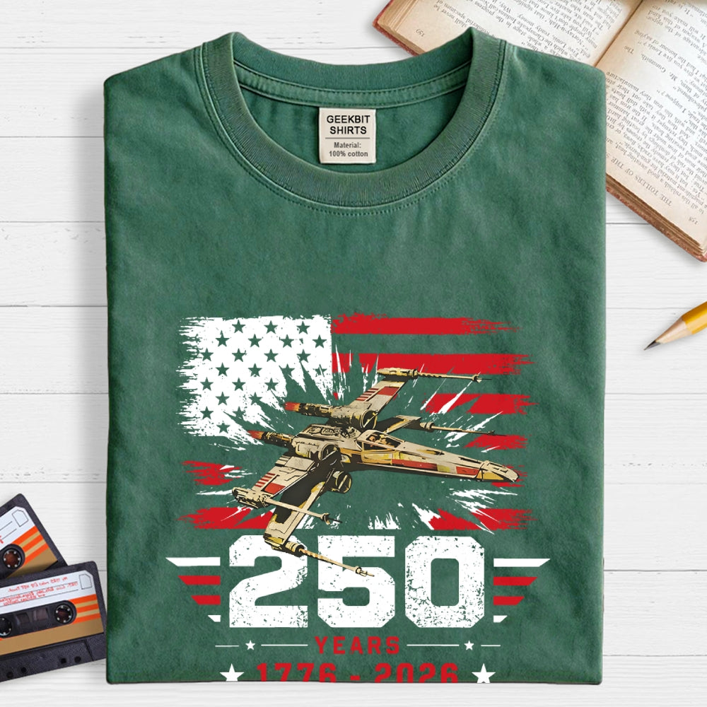 America 250 – Rebel Starfighter  T-Shirt