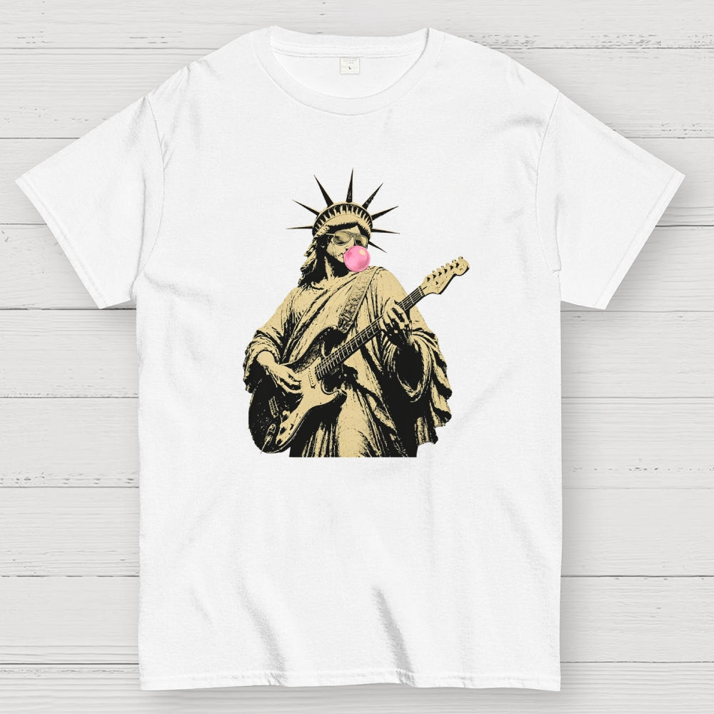 Statue of Liberty Guitar – America 250  T-Shirt
