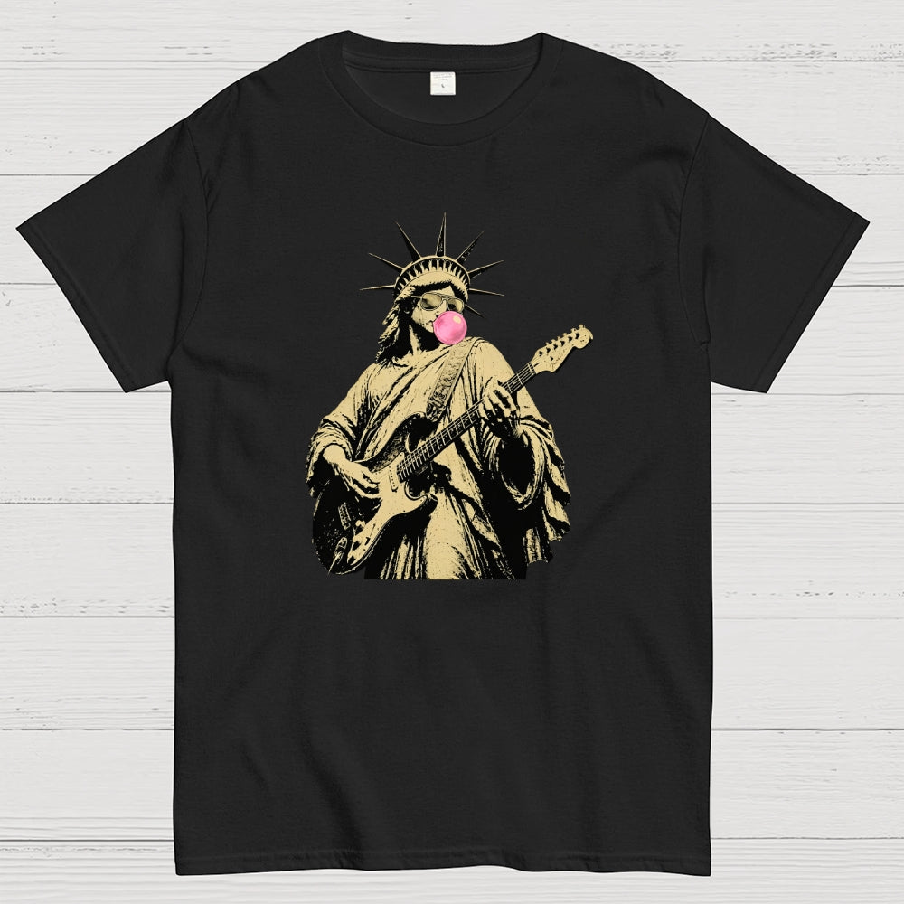 Statue of Liberty Guitar – America 250  T-Shirt