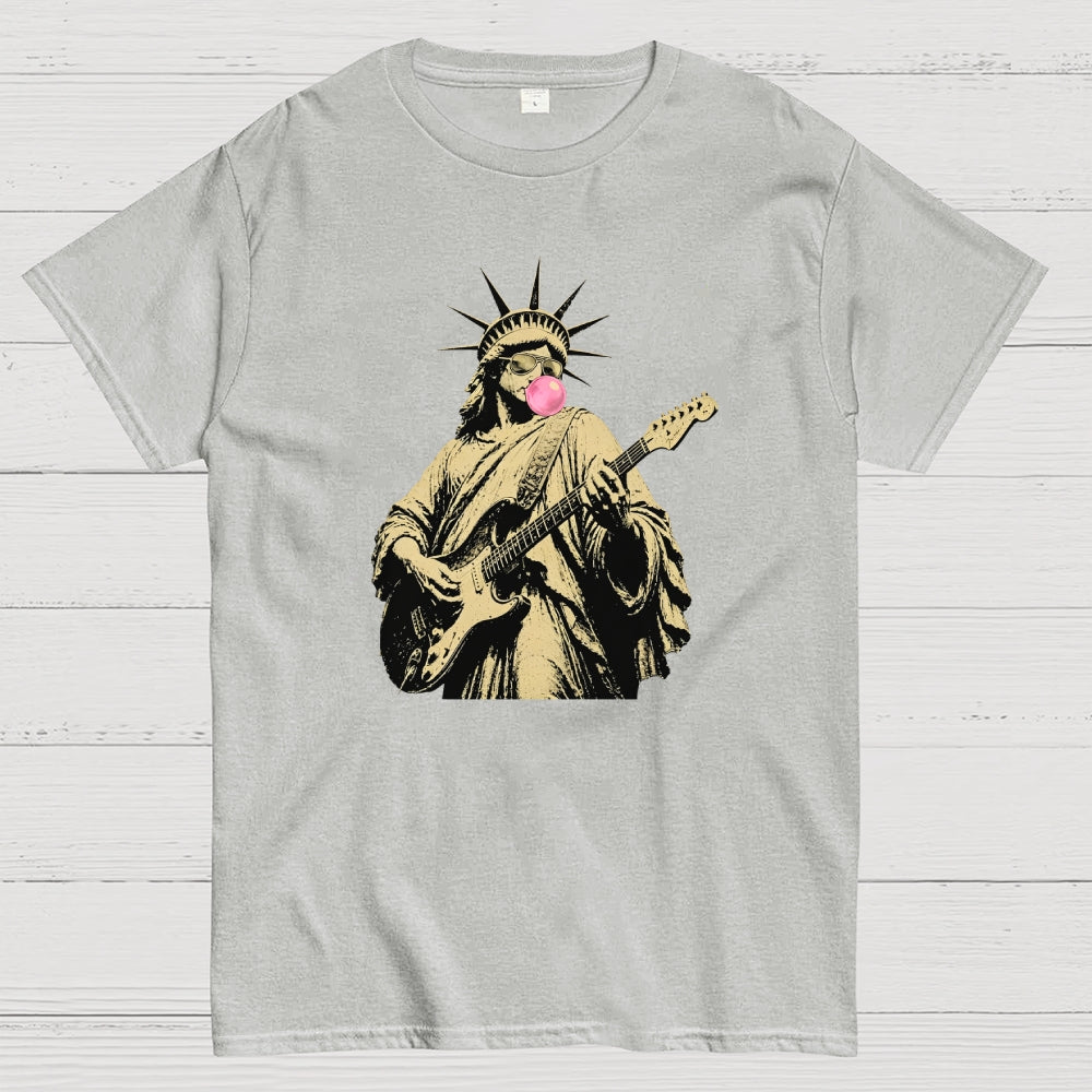 Statue of Liberty Guitar – America 250  T-Shirt