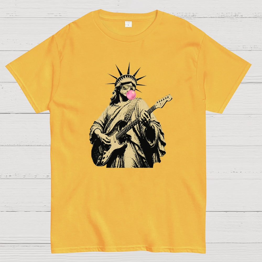 Statue of Liberty Guitar – America 250  T-Shirt