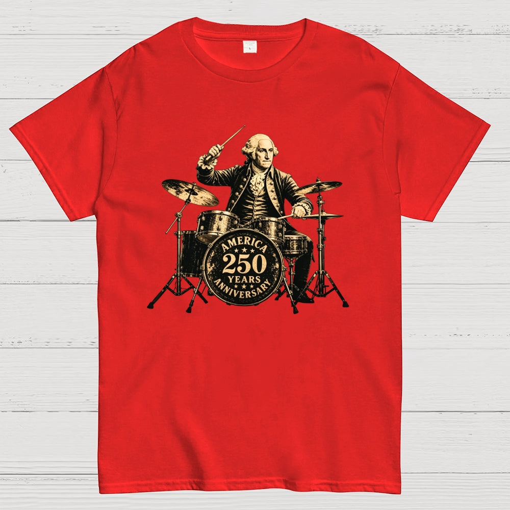 Rocking George Washington – America 250  T-Shirt