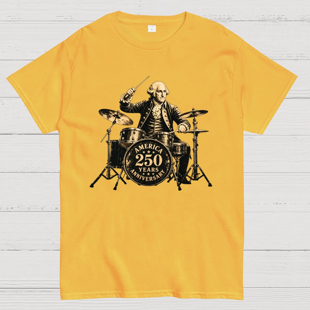 Rocking George Washington – America 250  T-Shirt