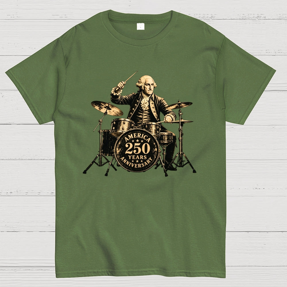 Rocking George Washington – America 250  T-Shirt