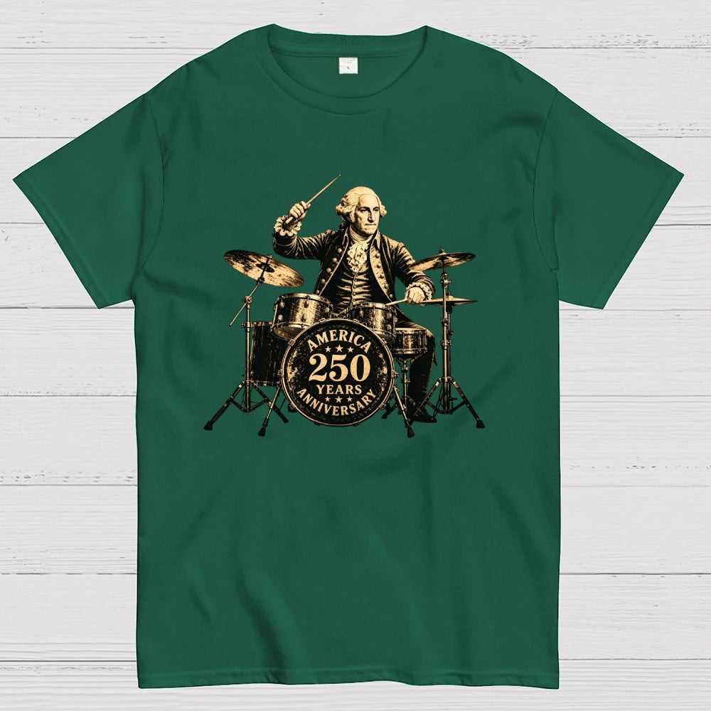 Rocking George Washington – America 250  T-Shirt