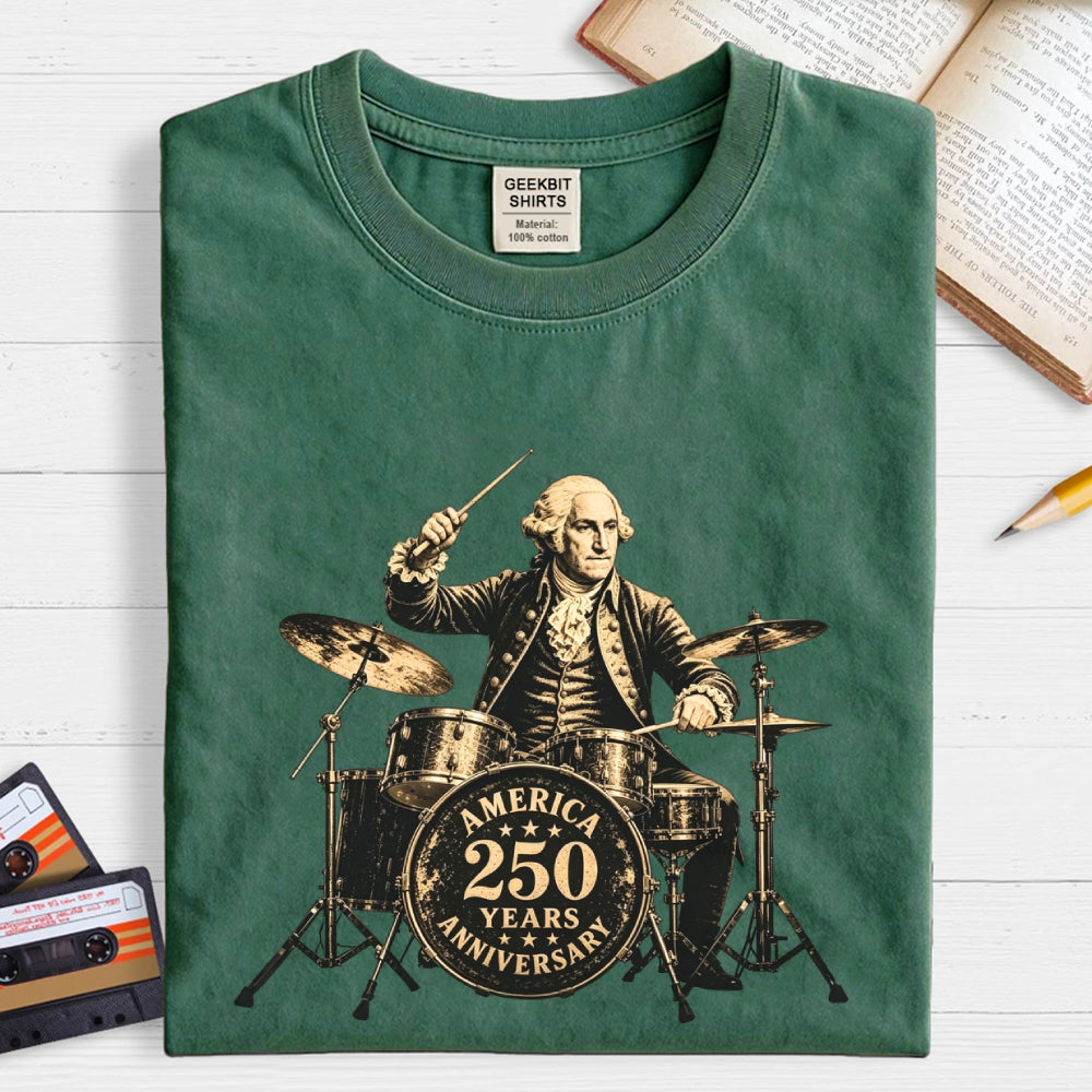 Rocking George Washington – America 250  T-Shirt