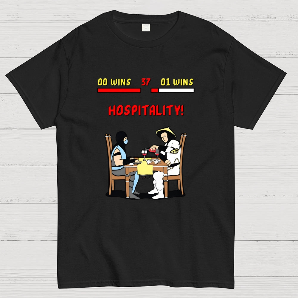 Fighting Game Rivals At Dinne Hospitality!  T-Shirt