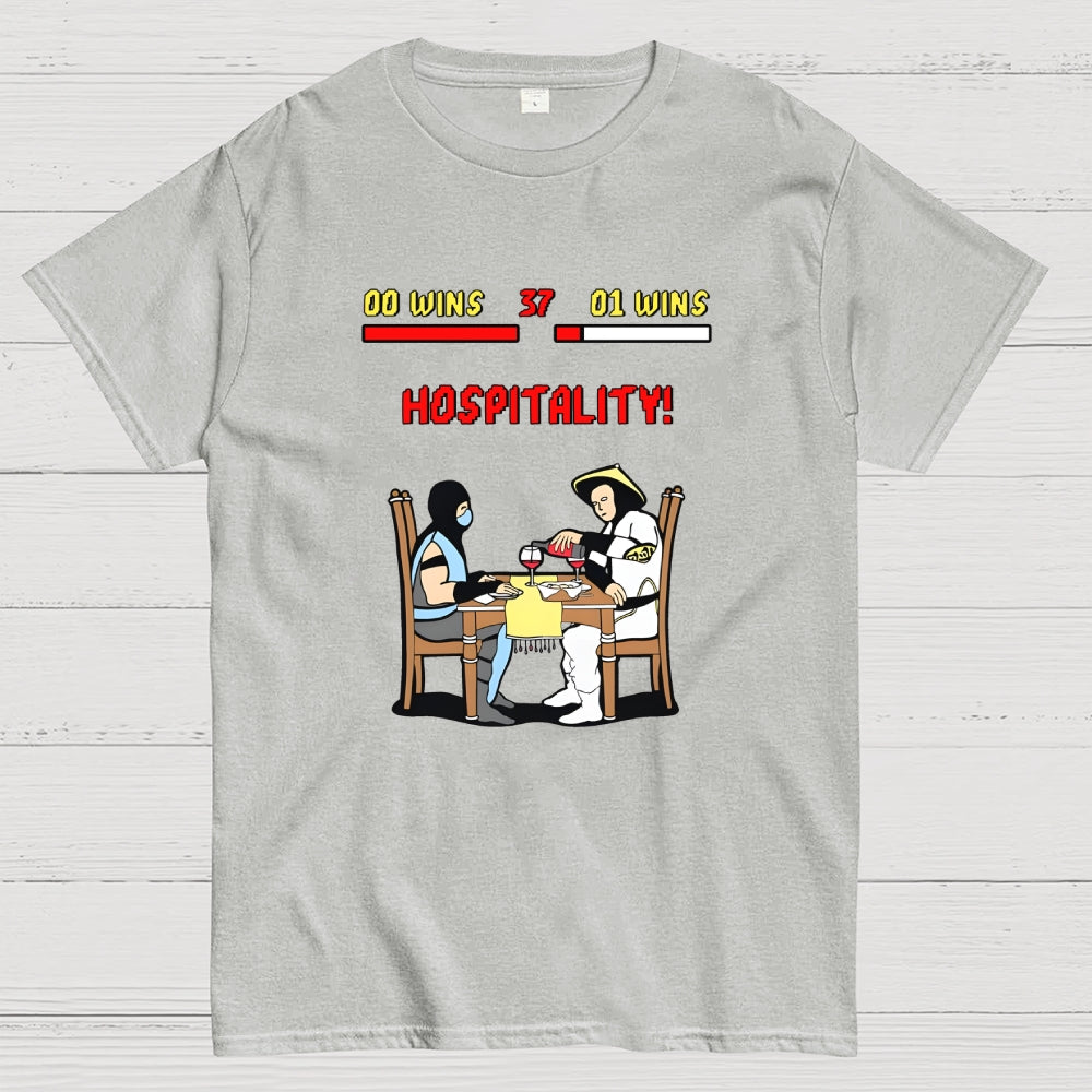 Fighting Game Rivals At Dinne Hospitality!  T-Shirt