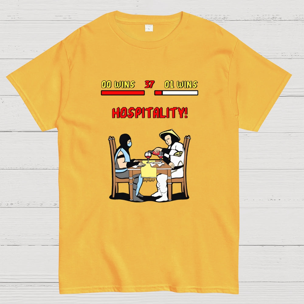 Fighting Game Rivals At Dinne Hospitality!  T-Shirt