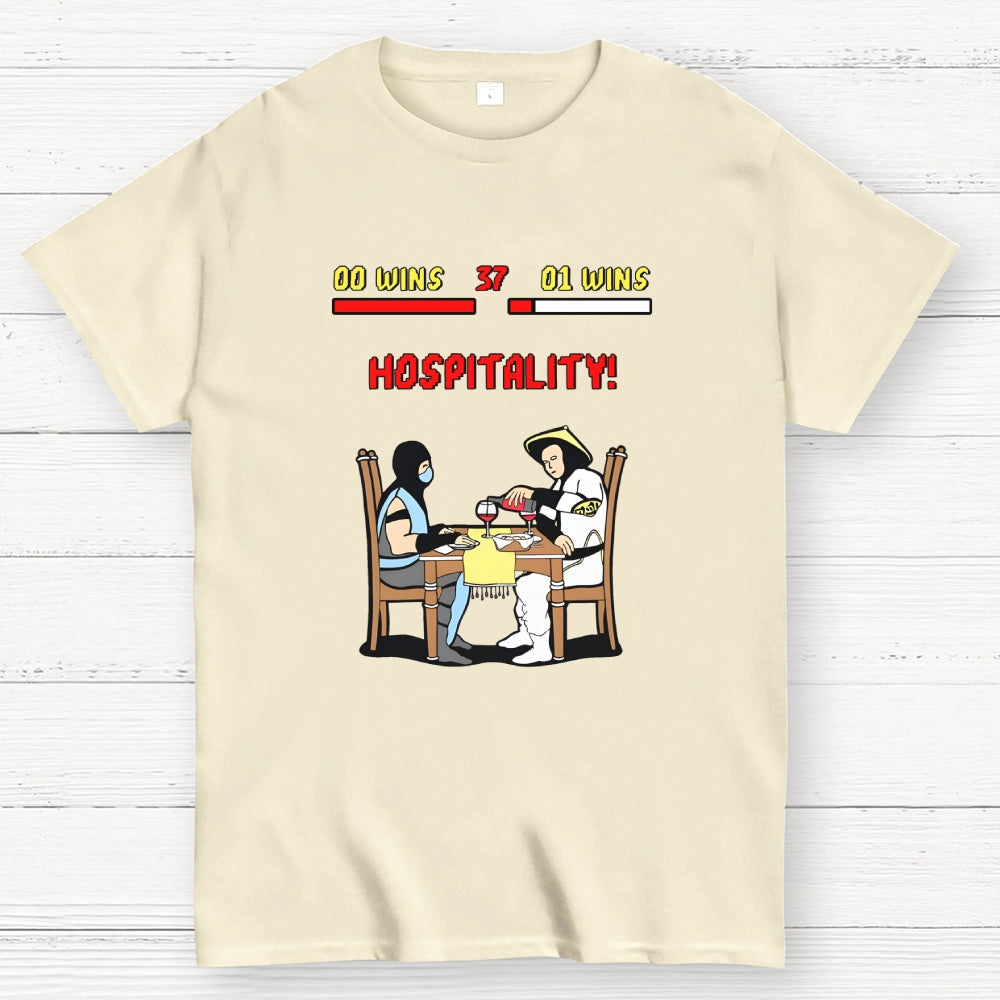 Fighting Game Rivals At Dinne Hospitality!  T-Shirt