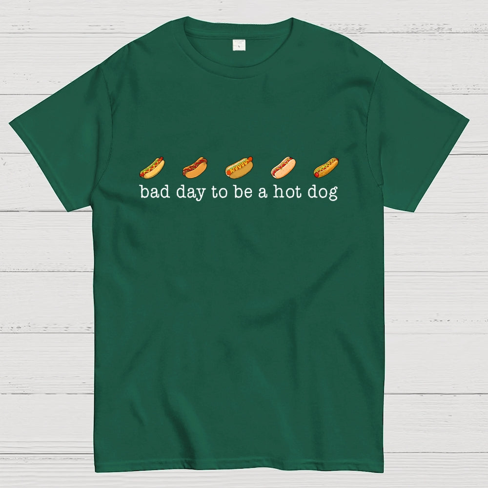 Bad Day to Be a Hotdog 4th of July  T-Shirt