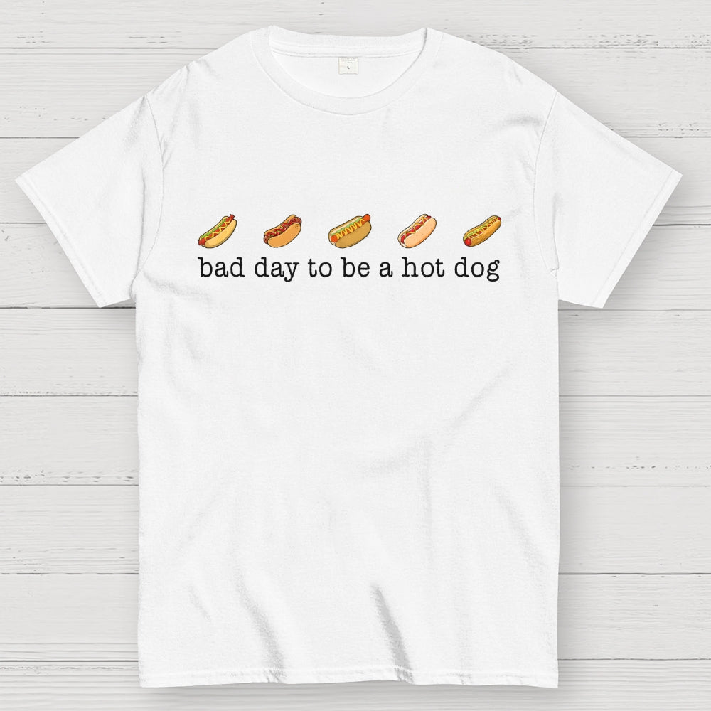 Bad Day to Be a Hotdog 4th of July  T-Shirt