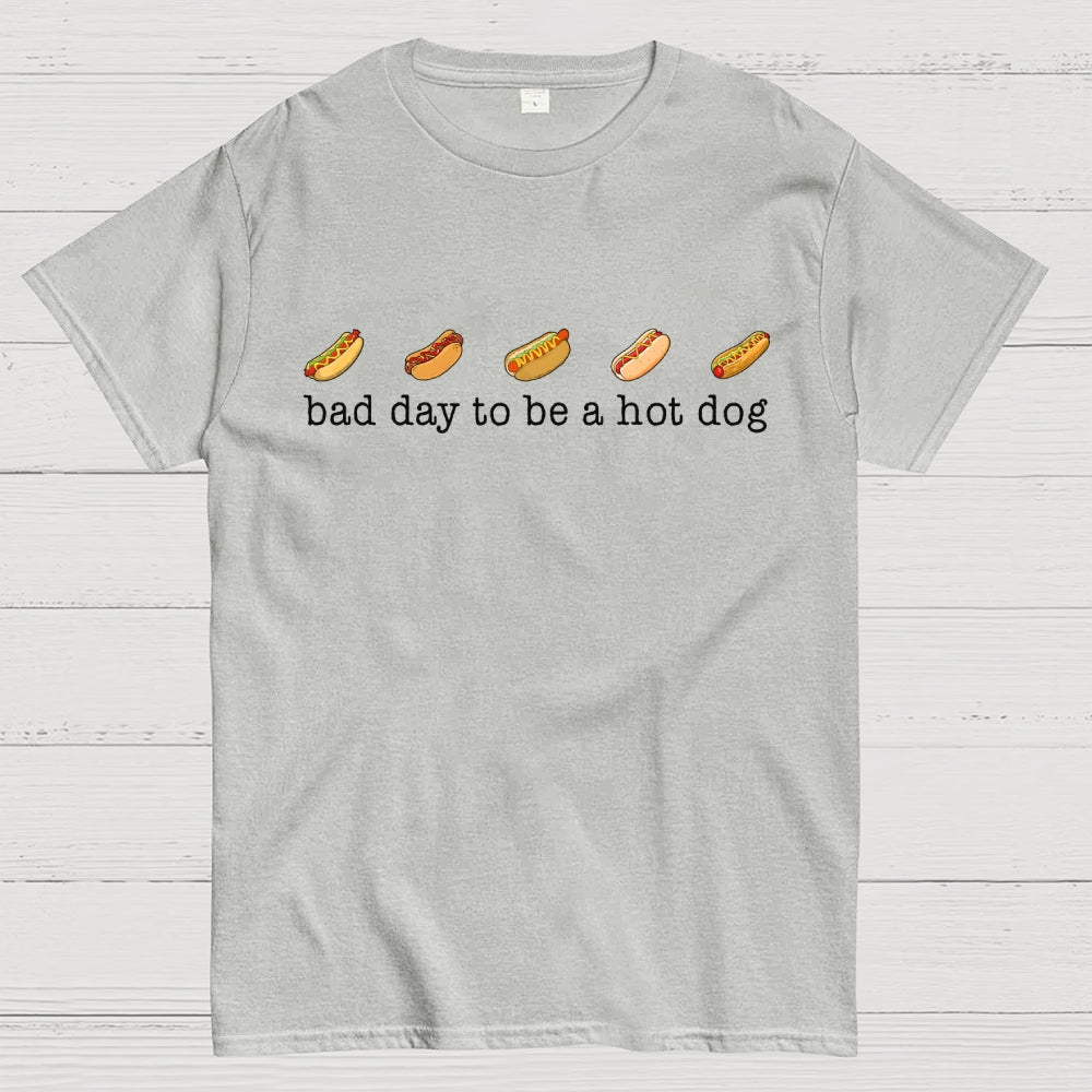 Bad Day to Be a Hotdog 4th of July  T-Shirt