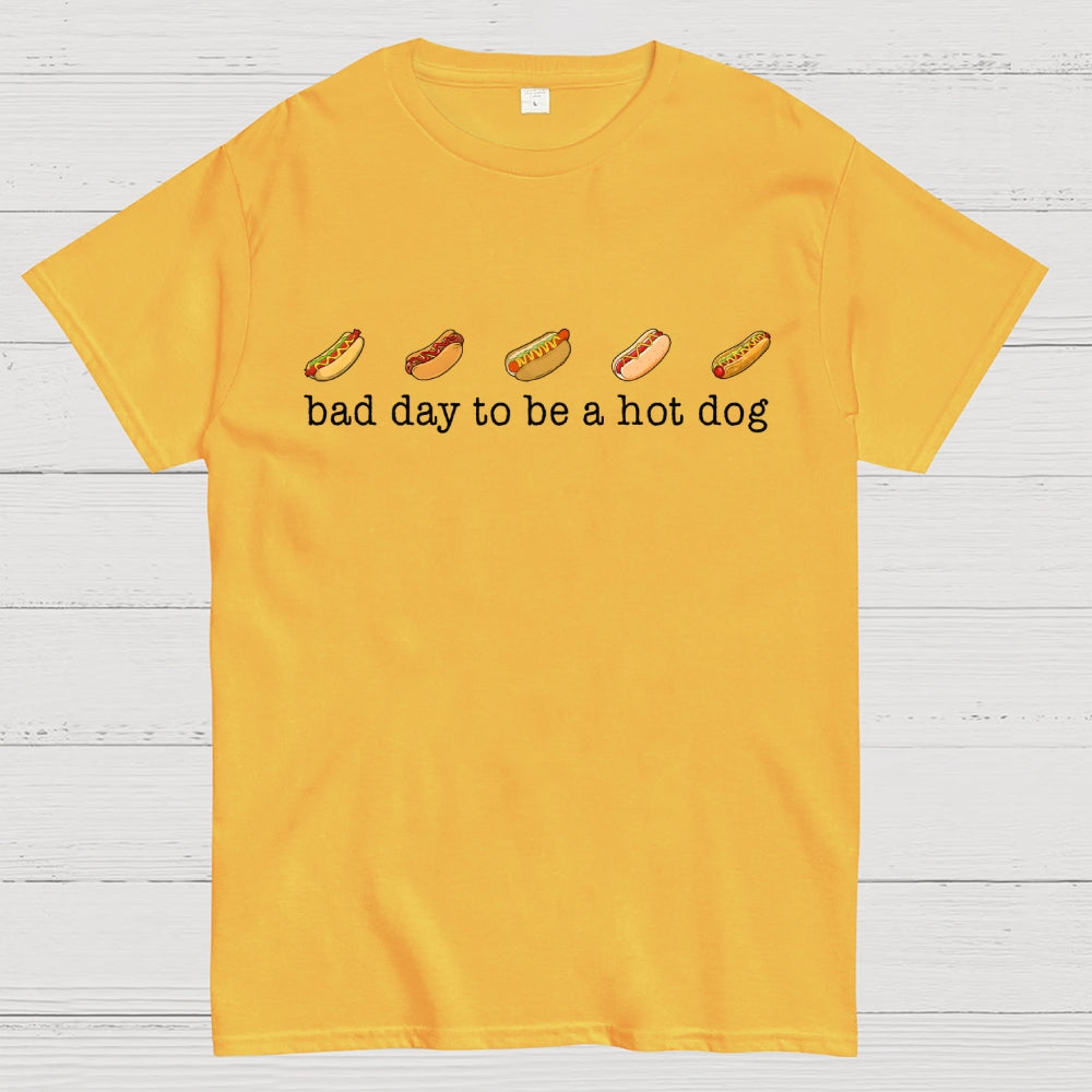 Bad Day to Be a Hotdog 4th of July  T-Shirt