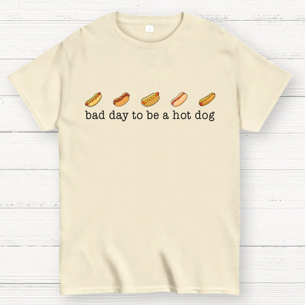 Bad Day to Be a Hotdog 4th of July  T-Shirt