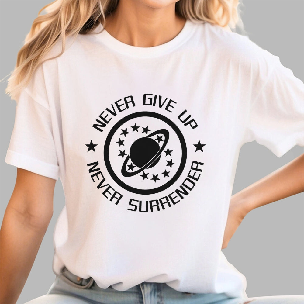 Galaxy Quest NSEA Never Give Up Never Surrender  T-Shirt