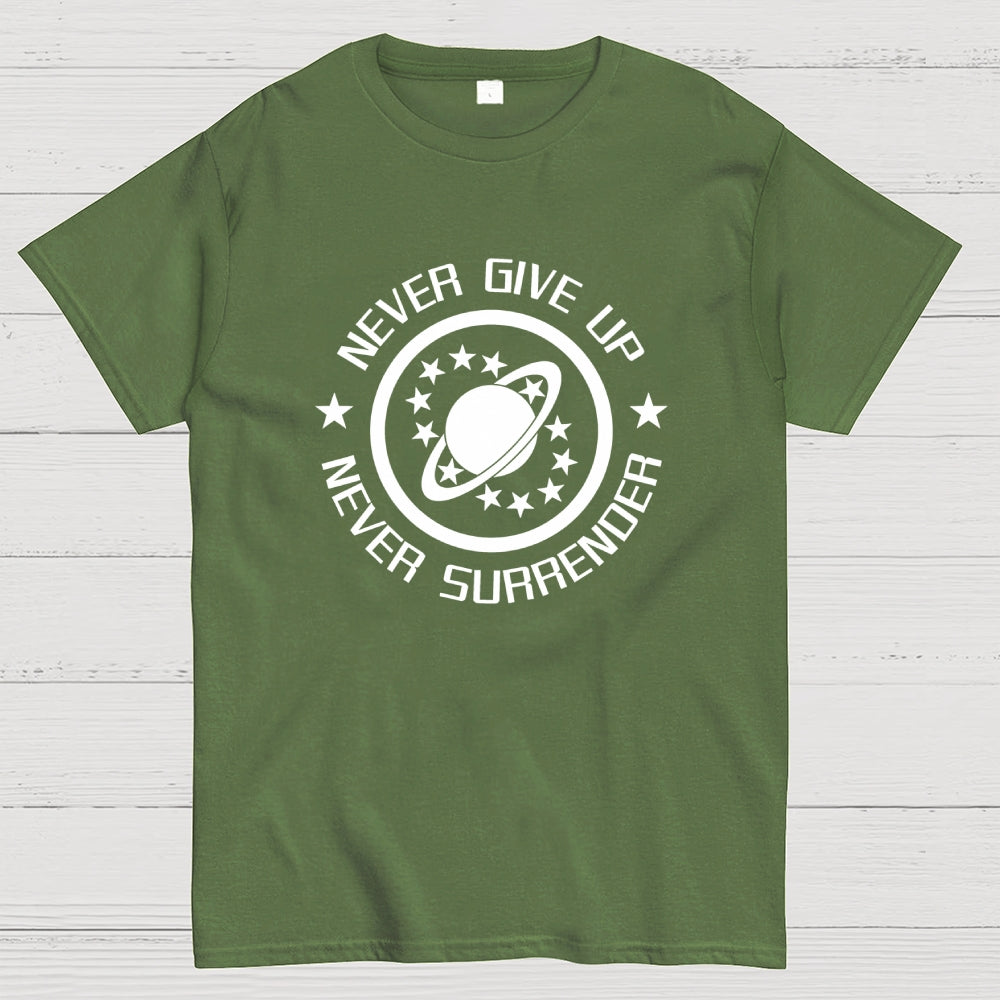 Galaxy Quest NSEA Never Give Up Never Surrender  T-Shirt