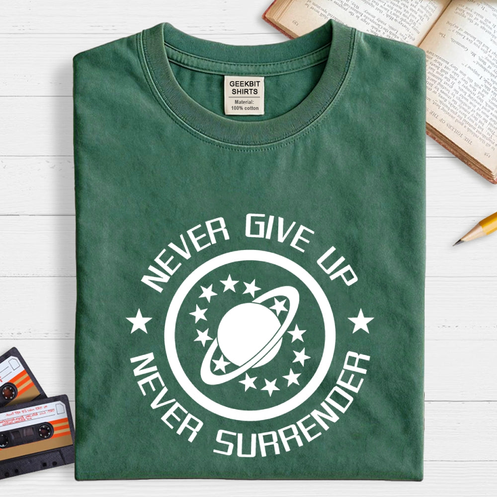 Galaxy Quest NSEA Never Give Up Never Surrender  T-Shirt