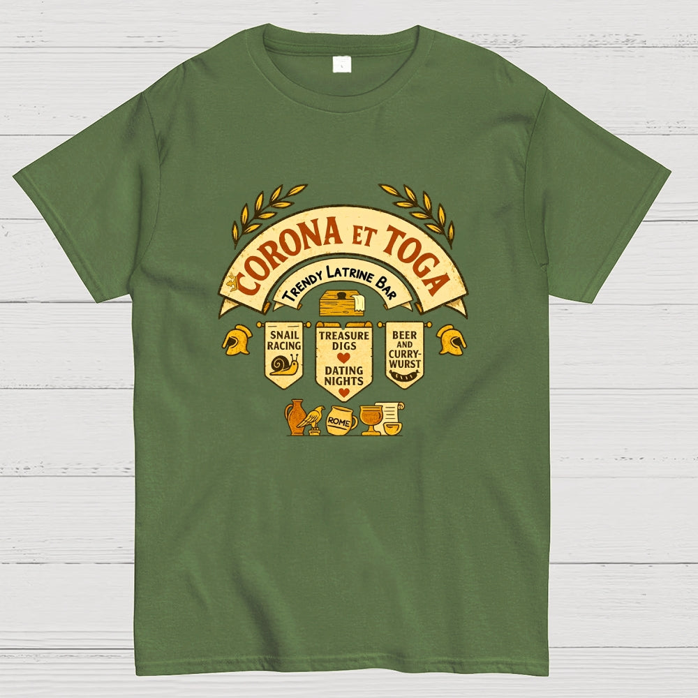 Crown and Toga Jumper  T-Shirt