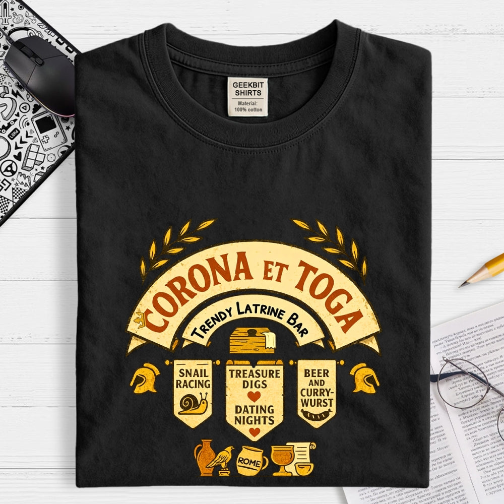 Crown and Toga Jumper  T-Shirt