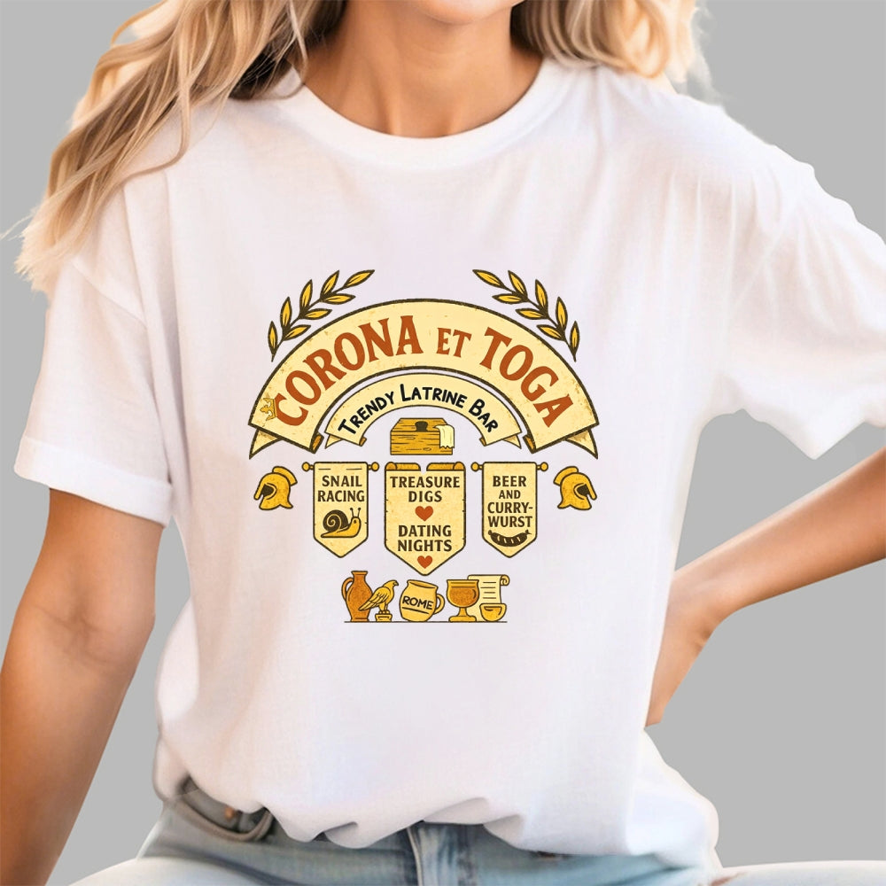 Crown and Toga Jumper  T-Shirt