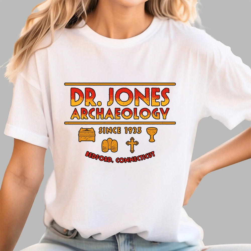 Dr. Jones Archaeology Funny Movie  T-Shirt