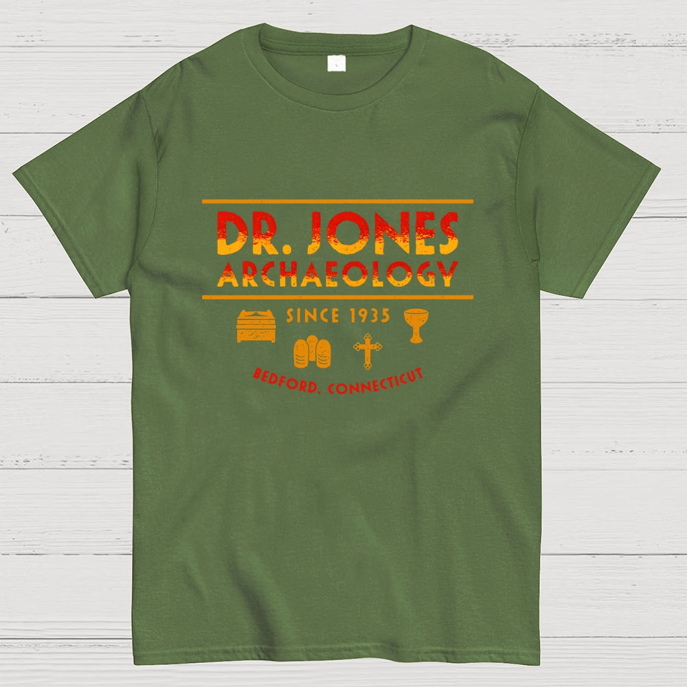 Dr. Jones Archaeology Funny Movie  T-Shirt