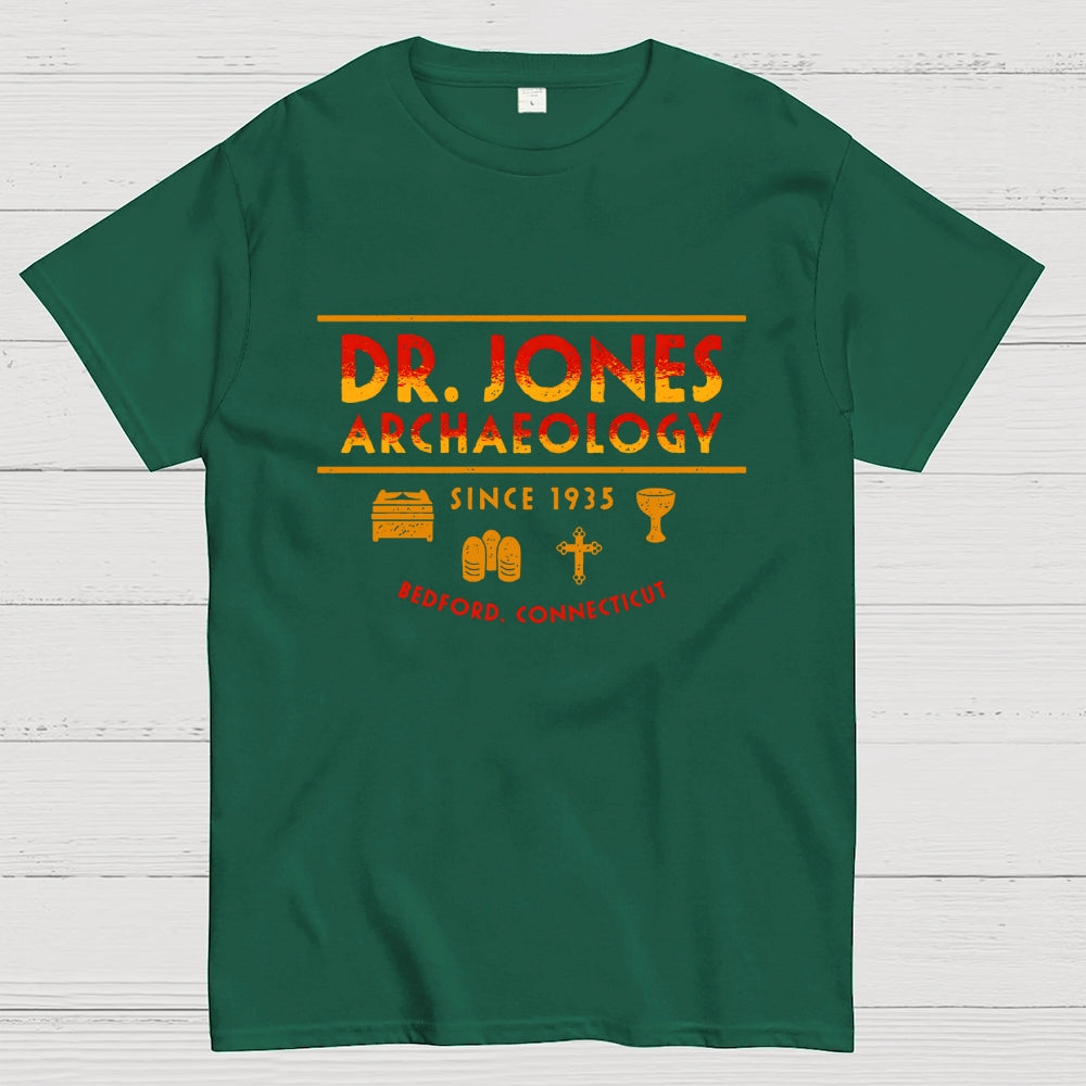 Dr. Jones Archaeology Funny Movie  T-Shirt