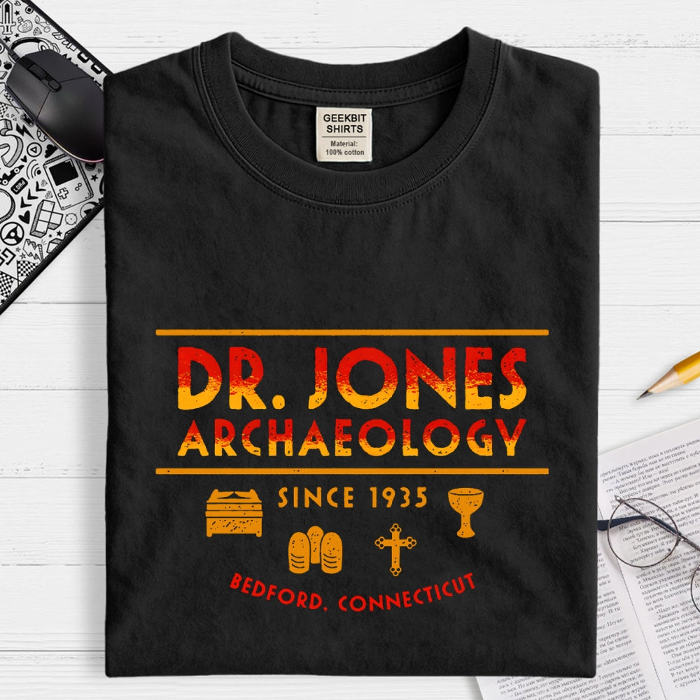 Dr. Jones Archaeology Funny Movie  T-Shirt