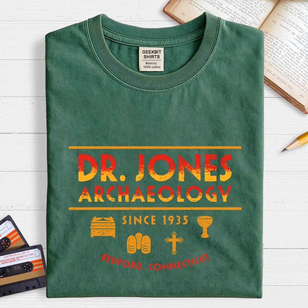 Dr. Jones Archaeology Funny Movie  T-Shirt