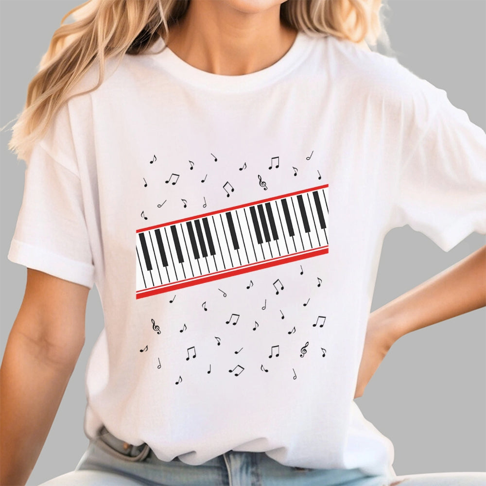 Beat It Piano Keys  T-Shirt