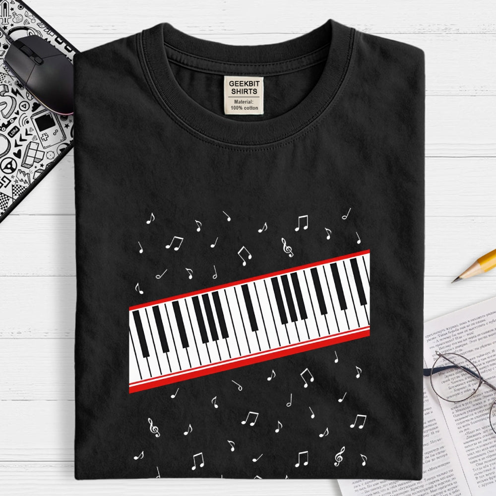 Beat It Piano Keys  T-Shirt