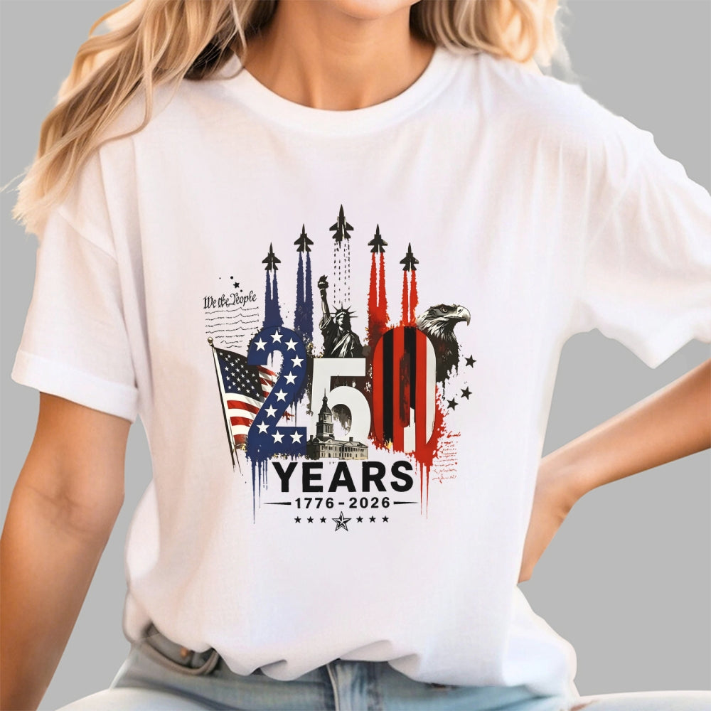USA 250th Anniversary Shirtdesign 1776-2026  T-Shirt