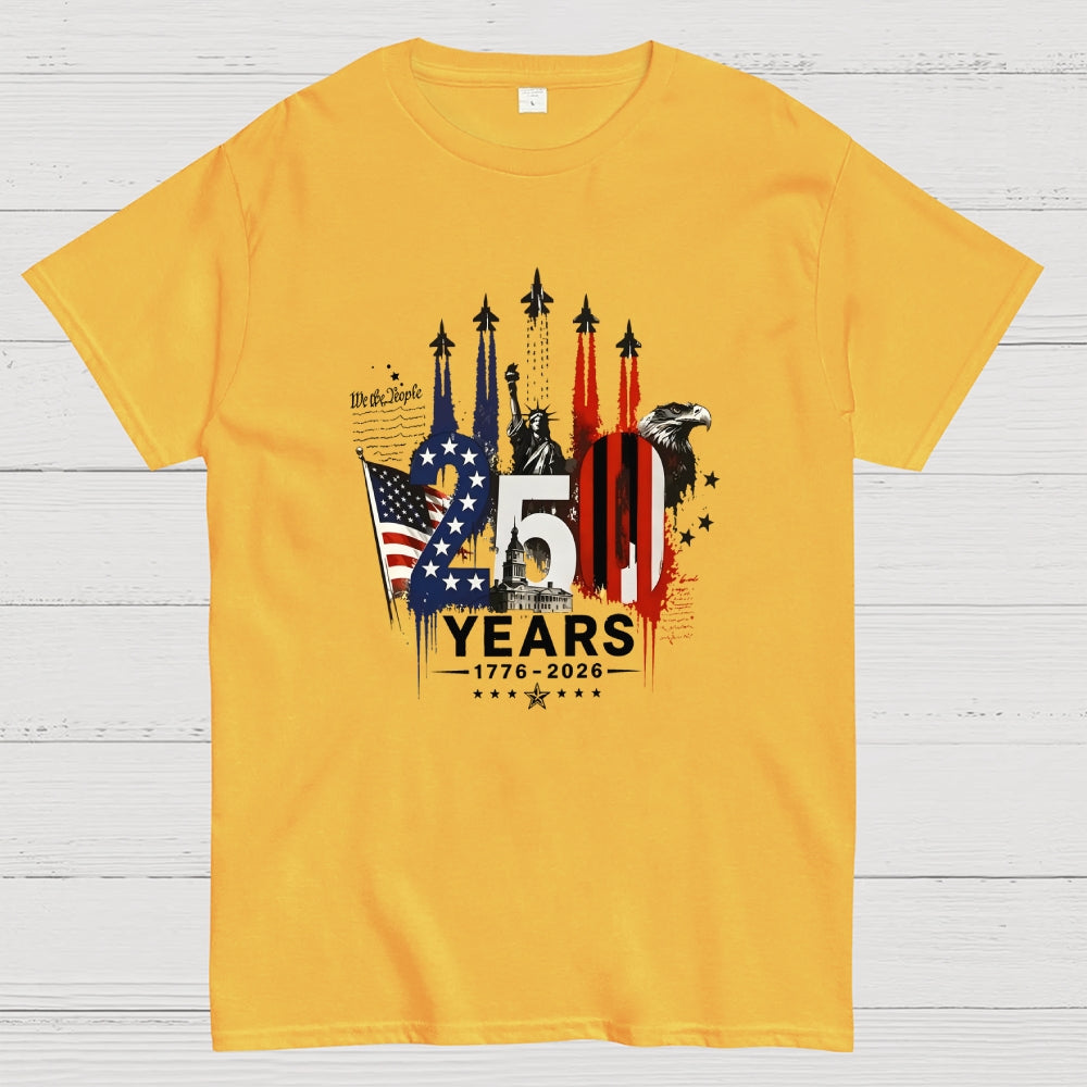USA 250th Anniversary Shirtdesign 1776-2026  T-Shirt